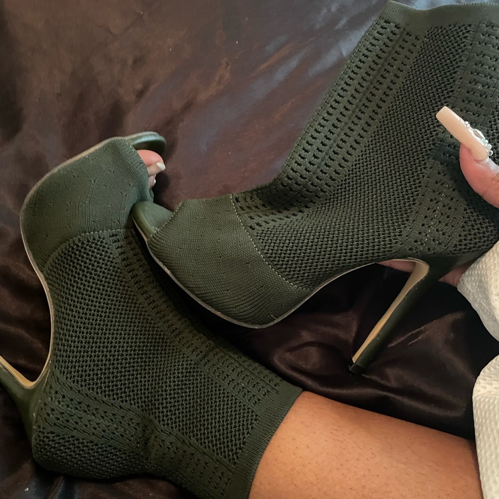 Knit Sock Heels